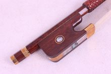 1 pcs 4/4 Cello Bow snakewood    High Quality New #DT-060 black fro g 2024 - buy cheap