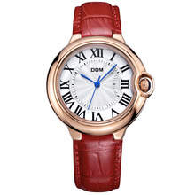 DOM брендовые классические модные часы с ремешком для женщин, большие водонепроницаемые кварцевые часы для отдыха, G-1068L-4M 2024 - купить недорого