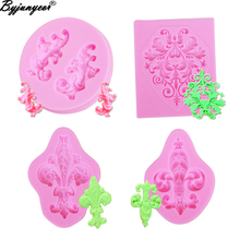 M992 Retro Relief UV Resin Silicone Mold Fondant Chocolate Candy Lollipop Crystal Epoxy Soft Clay Bake Tool 2024 - buy cheap