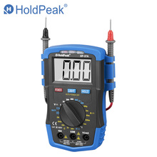 Holdpeak-mini multímetro digital manual, testador de voltagem, ac/dc, temperatura, mostrador 1999 2024 - compre barato