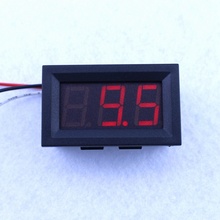 4PCS Mini Digital Voltmeter DC 0-100V Red LED Display Voltage Panel Tester Operating Voltage DC 30V Free Shipping 2024 - buy cheap