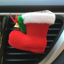 Multifunctional Christmas Boot Bell Car Air Freshener & Air Vent Organizer Auto Flavoring Car Smell Decoration Accessories 2024 - buy cheap