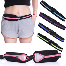 Sports Running Waist Bag Armband Outdoor Sweatproof Reflective Waist Belt Fitness Workout Runner Belt Dual Pouch Bag Arm band 2024 - buy cheap