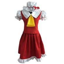 Disfraz de Anime Touhou Project flandrei scarlet, Cosplay personalizado de cualquier tamaño para Halloween, 2018 2024 - compra barato