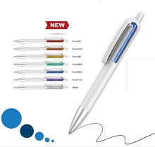 Бесплатная 1 цветная рекламная пластиковая ручка с логотипом лучшая для логотипа компании/подарок/реклама/офис/школьные принадлежности/бизнес/шариковая ручка 2024 - купить недорого