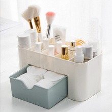 Mini Makeup Storage Box Cosmetic case Lipstick Cases Sundries Case Small Objects Box Makeup cotton Desktop Organizer 2024 - buy cheap