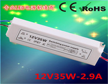 Plastic case;12V/35W waterproof switch mode Power Supply;IP67 rated;AC90-264V input;DC12V output 2024 - buy cheap
