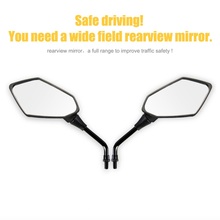 10mm 8mm universal motocross motorbike Rearview mirror motorcycle accessories moto mirrors for Scooter E-Bike Carbon Fiber 2024 - buy cheap