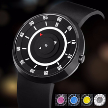 Reloj de pulsera militar de cuarzo de 25mm para hombre, reloj de pulsera, reloj deportivo informal de moda, reloj masculino, gel de sílice 2024 - compra barato