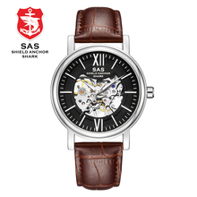 SAS модные роскошные механические мужские и женские водонепроницаемые военные спортивные часы, мужские Аналоговые наручные часы, relogio masculino 2024 - купить недорого