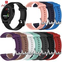 AOOW Silicone Watchband for Samsung Galaxy Watch Garmin Amazfit Replacement Bracelet Watchband for Gear Sport S2 S3 20mm 22mm 2024 - buy cheap