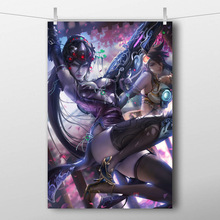 Cartazes de jogo widowmaker, tela de impressão para decoração da sala de estar, anime, meninas 2024 - compre barato