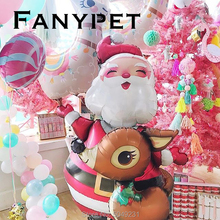 1 pc Santa Clause Snowman reindeer New Year Christmas Balloons Party Decoration Merry Christmas Foil Balloon Xmas Decoration 2024 - buy cheap