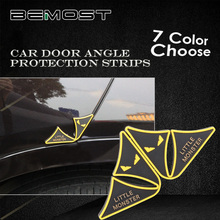 BEMOST Car Door Angle Guard Scratch Strip Protector Anti-Rub Strips Stickers Rubber Trim Moulding Car Styling Decals For SUV 2024 - buy cheap