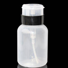 1 Pcs Nail Art Pump Bottle Portable 210ml Travel Cosmetics Bottle Nail Art Salon Pump Dispenser Polish Remover Empty Bottle 2024 - buy cheap