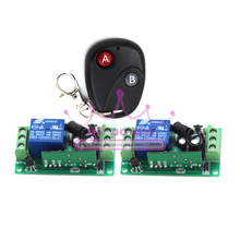 New Arrival DC 12V 1CH Small Channel Wireless Remote Control Radio Switch 315mhz 1Transmitter 2Receiver 150m High Sensitivity 2024 - buy cheap