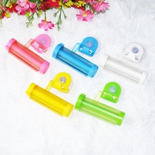 5 Colors Plastic Rolling Tube Squeezer Useful Toothpaste Easy Dispenser, Bathroom Toothpaste Holder, Bathroom Accessories 2024 - buy cheap