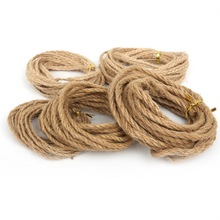 Hot Selling 5meters/lot Natural Hemp Jute Ribbon Cord Rope String Mixed Size for DIY Handmade Decoration Accessories 2024 - buy cheap