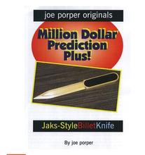 Recommend! Billet Knife Jaks Style by Joe P Magic Trick,Close Up Magic,Mentalism,Prophecy Magic,magic accessories for magicians 2024 - buy cheap