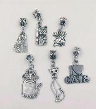 Pingente gato siamês/gato da sorte/gato britânico, acessórios de joias de presente para mulheres e homens, entrega rápida 2024 - compre barato