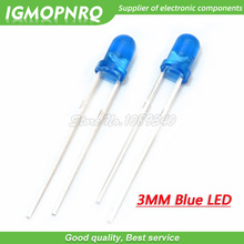 100pcs Blue light-emitting diodes Blue turn Blue 3mm led IGMOPNRQ 2024 - buy cheap