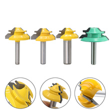 Woodworking Milling Cutters 45 Degree Shank Lock Miter Router Bit diameter 6.35mm-12.7mm Woodworking Milling Cutters Drill Bit S 2024 - buy cheap