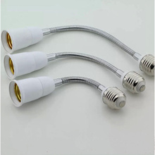 Flexible E27 to E27 Lamp Holder LED Lamp Bulbs e27 e14 adapter Converters lighting accessories 220v-230v 2024 - buy cheap