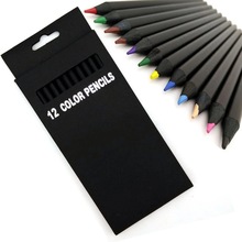 2016 nueva llegada 12 unids/set de Color de lápiz de Color para jardín secreto Total de 12 colores diferentes lápices de colores Kawaii de la escuela 2024 - compra barato