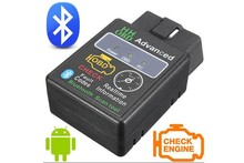 OBD MINI ELM327 v1.5 Black Bluetooth OBD2 Car CAN Wireless Adapter Scanner TORQUE ANDROID 2024 - buy cheap