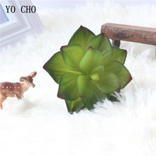 YO CHO 1PC Artificial Lotus Succulent Plant Micro Landscape For Hotel Home Decor DIY Flower Arrangement Office Party Decoration 2024 - buy cheap