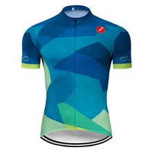 CUSROO 2021 Cycling Jersey Tops Summer Racing Cycling Clothing Ropa Ciclismo Short Sleeve mtb Bike Jersey Shirt Maillot Ciclismo 2024 - buy cheap