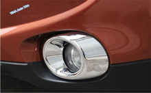 Новый стиль Lapetus! Хромированная декоративная накладка на переднюю противотуманную фару для Mitsubishi Outlander EX 2013 2014 2024 - купить недорого