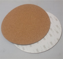 2pcs* round 300mm adhesive cork sheet For Kossel/Delta 3D Printer Heatbed Hot Plate Round 300 mm with tape 2024 - buy cheap