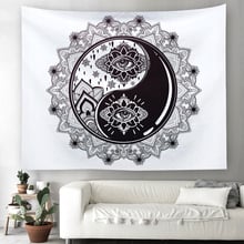 Traditional Chakra Tapestry Wall Hanging Polyester Mandala Wall Cloth Tapestries Psychedelic Yoga Hamsa Hand Decorative Tapestry 2024 - buy cheap