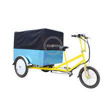 New Three Wheels Tricycle Mobile Food Cart Electric Cargo Bike Family  Delivery Goods Cabin Trike 2024 - buy cheap