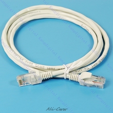 Cables de red Ethernet RJ45, Color blanco, 1,5 M, para CAT5E, duradero, Internet, conector LAN, para ordenador 2024 - compra barato