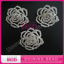 wedding rose rhinestone brooch with pins,free shipping 2024 - buy cheap