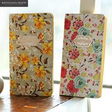 Flower Notebook Blank Inner 28 Sheets 2017 Planner Sketchbook Diary Note Book Kawaii Journal Stationery School Supplies Study 2022 - buy cheap