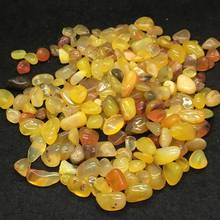 50g natural yellow agate quartz crystal polished gravel specimen gem tibetan crystal natural stones and minerals fish tank stone 2024 - buy cheap