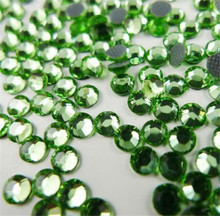 MHS.SUN-diamantes de imitación SS20 SS30 Lt, cristal suelto DIY para decoración de prendas de vestir, Color verde, Parte posterior plana, DMC 2024 - compra barato