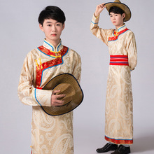 Fantasia de dança popular chinesa, roupas tradicionais chinesas de princesa para dança mongol para homens roupas 17 2024 - compre barato