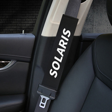 Стайлинг автомобиля Защитные подушки под плечи чехол для Hyundai Solaris 2018 аксессуары для автомобиля-Стайлинг 2024 - купить недорого