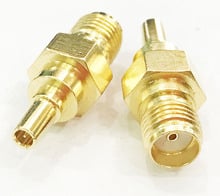 Conector macho a hembra, conector adaptador de RF, 50 Uds., CRC9 2024 - compra barato