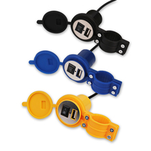 Cargador USB para motocicleta con interruptor a prueba de agua, adaptador de cargador de teléfono con enchufe USD, 12v, para Iphone 6 y 7 2024 - compra barato