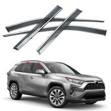 Car Styling 4PCS Window Visor Sun Rain Shield Guard Deflector Trim For Toyota RAV4 XA50 2019 2020 2021 Accessories 2024 - buy cheap