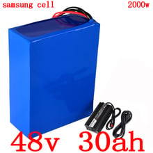 1000W 1500W 2000W 48V 30AH Lithium Ebike Battery 48V 10Ah 13Ah 15Ah 18Ah 20Ah 25Ah 30Ah Electric Bike Battery Use samsung Cell 2024 - buy cheap