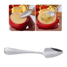 Stainless Steel Grapefruit Scraper Spoon Serrated Sawtooth Edge Long Handle Multi-functional Baby Food Prepare Tool 2024 - buy cheap