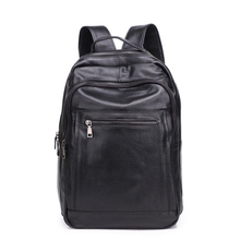 Men'S Genuine Leather Business Backpack High Quality Waterproof Travel Bag Fashion Student Bag Large Capacity Laptop Bags 2024 - buy cheap