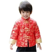 Пальто для маленьких мальчиков с драконом, костюм Тан, китайская одежда, платье, костюмы, одежда для мальчиков, наряды, Детская верхняя одежда, детская куртка, платье для фестиваля 2024 - купить недорого