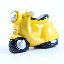 ZOCDOU-figura de motocicleta, modelo de bicicleta, autobús, Courie, estatua, figura de artesanía, ornamento, miniaturas, 1 ud. 2024 - compra barato